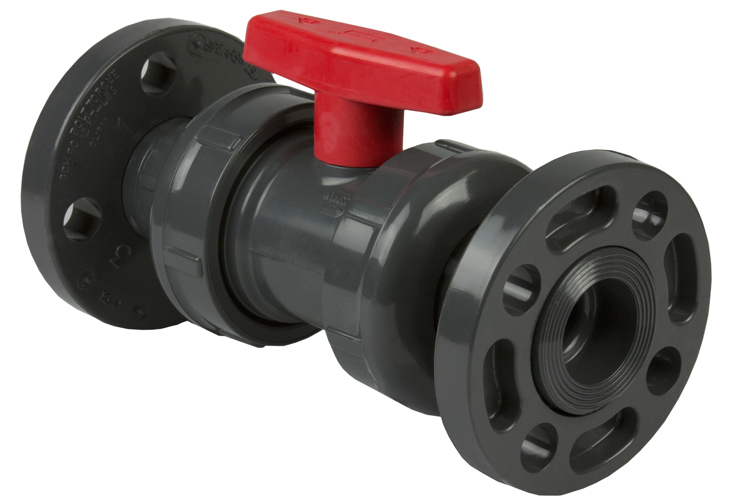 Spears 2132-012 PVC Schedule 80 Compact Ball Valves