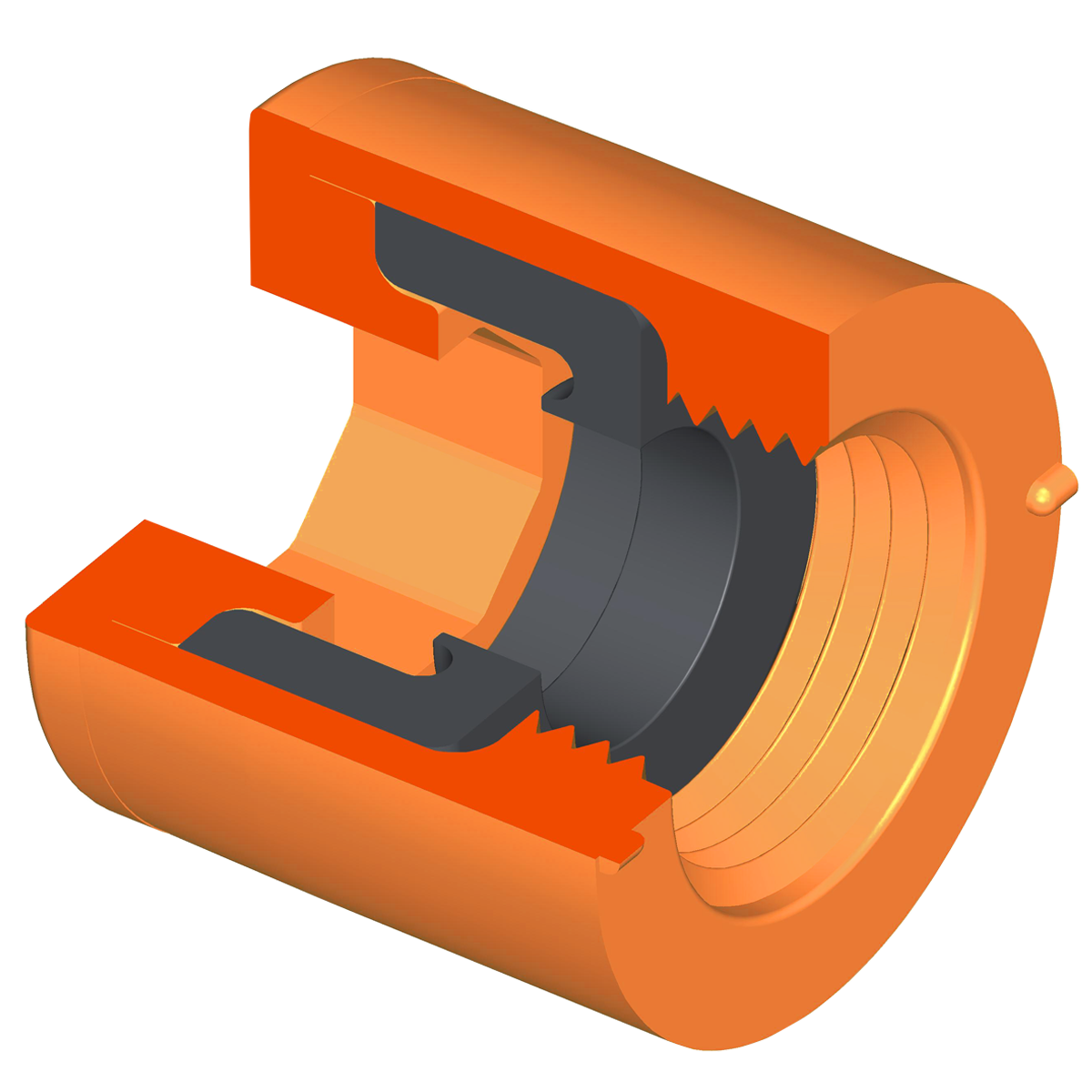 SofTorque Reducer Bushing -  Gasket Sealed Plastic Thread Style