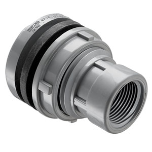 Tank Adapters, CPVC New Style Standard with Neoprene Gaskets