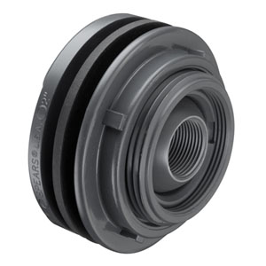 Tank Adapter, PVC Self Aligning with Neoprene Gasket
