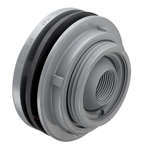 Tank Adapter, CPVC Self Aligning with Neoprene Gasket