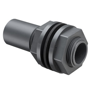Tank Adapter, Spigot PVC with EPDM Gasket