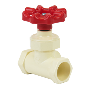 Stop Valve - Red Handle