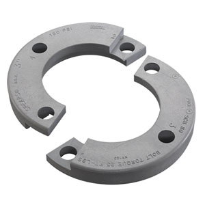 Flange Replacement Split Rings, Glass Filled PVC