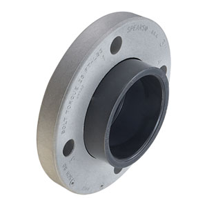 Flange Van Stone Style with Glass Filled PVC Ring