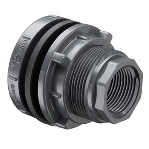 Tank Adapter, PVC Old Style with Neoprene Gasket