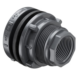 Tank Adapter, PVC Old Style with Neoprene Gasket