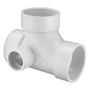 P416 Sanitary Tee with Left Side Inlet