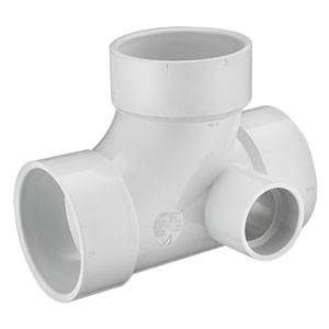 P417 Sanitary Tee with Right Side Inlet