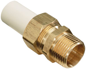 Transition Union - Brass Male Thread