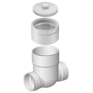 Utility Backwater Valve w/Extension Adapters