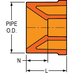 Reducer Bushing - Flush Style