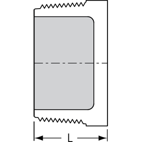 Test Plug - White PVC