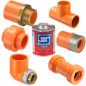 FlameGuard<sup>®</sup> CPVC Fire Sprinkler Pipe, Fittings, Valves & Solvent Cement
