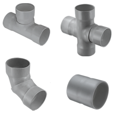 CPVC SCH 80 Low Pressure Fabricated Fittings